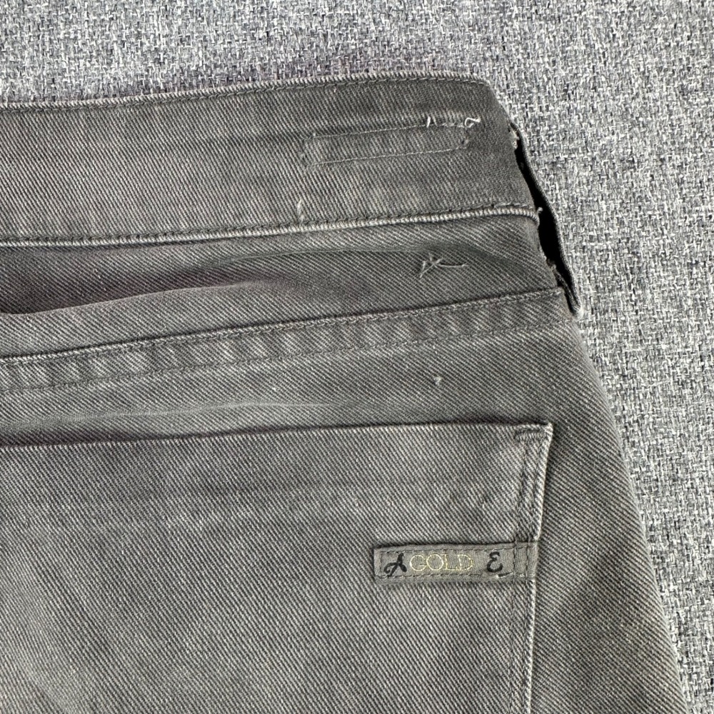 AGOLDE Jeans Women 29 Chloe Grey Distressed Skinny A001B-2002 USA Made - Picture 7 of 14